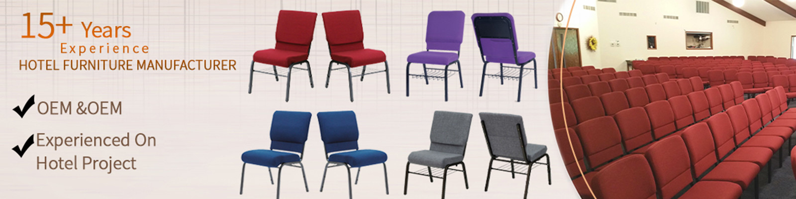Stackable Church Chairs