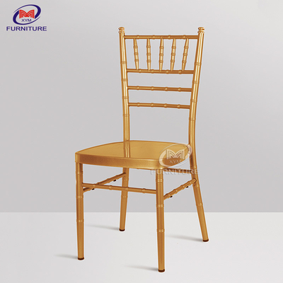 Metal Iron Bamboo Mahogany Chiavari Chairs Wedding Banquet in Bulk