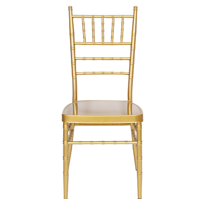 Stackable Metal Wedding Chiavari Chair Hotel Furniture 39*42*92cm