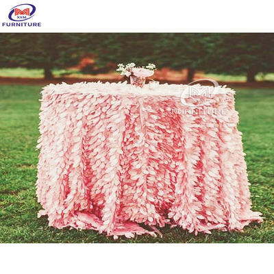 Multi Style Round Satin Tablecloth Table Decoration Covers And Sashes