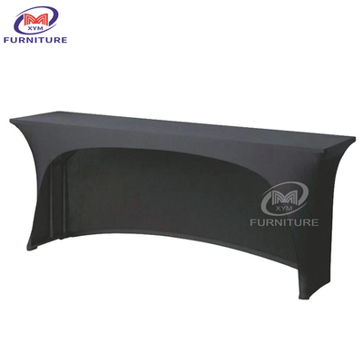 Custom Pattern Polyester Banquet Tablecloths 6/8 Inch Smooth Soft Touch
