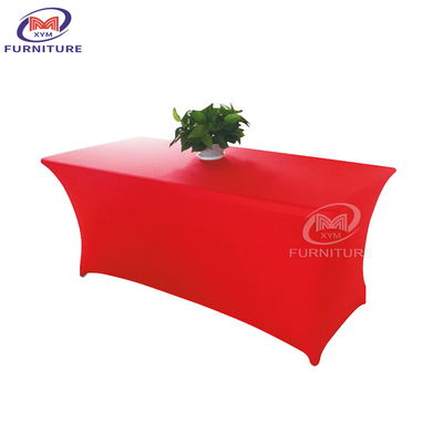 Custom Pattern Polyester Banquet Tablecloths 6/8 Inch Smooth Soft Touch