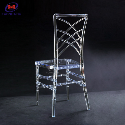 Durable Resin Chiavari Chair 15.5 Inches Wide X 15.5 Inches Deep Resin Furnishings
