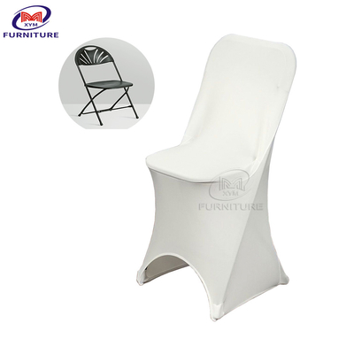 Stretch White Spandex Chair Sashes For Hotel Restaurant Wedding Banquet Party
