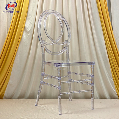 800Lbs Weight Capacity Resin Chiavari Chair Stackable