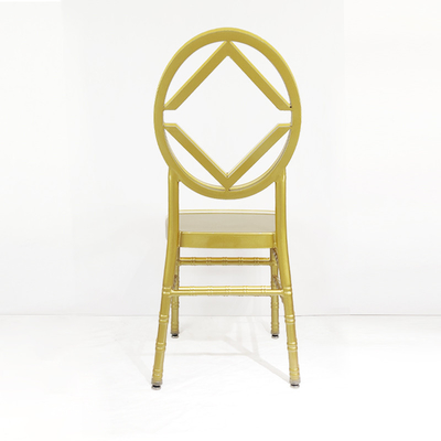 Hotel Furniture Metal Gold Chiavari Chairs Banquet Events Wedding Reception Chairs