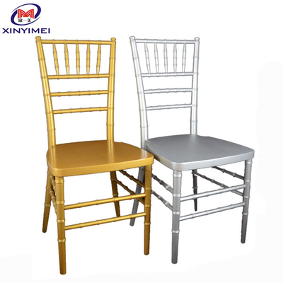Party Tiffany Wedding White Chiavari Chairs 28mm 30mm Tube