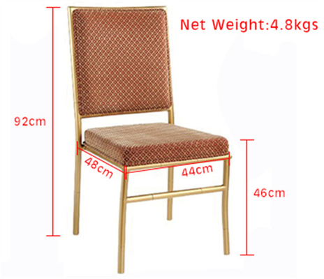 Wedding Party Chiavari Ballroom Chairs , Wedding Banquet Chairs For Hotel