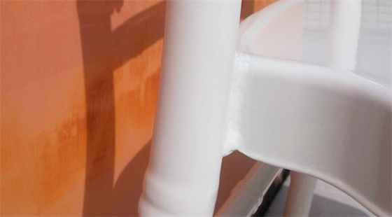 Metal White Chiavari Chairs , Wedding Ceremony Chairs For Party Event