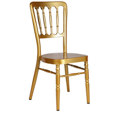 Aluminum Alloy Chiavari Dining Chairs For Banquet 35x2.5mm Tube Size