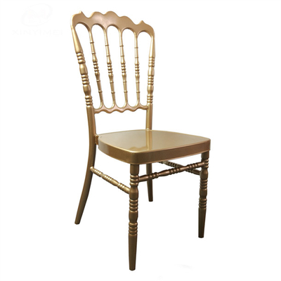 Standard Size Mahogany Wedding Chiavari Chair For Event Banquet