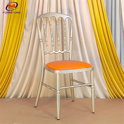 30x3.0mm Tube Size Wedding Party Chairs Aluminum Alloy 10 Years Warranty