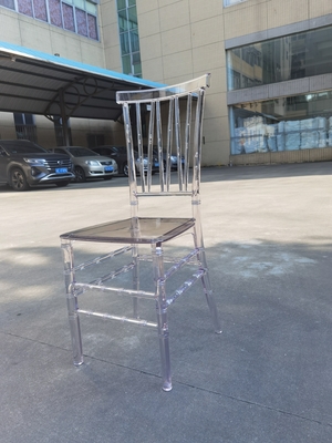 Durable Stackable Resin Chiavari Chair 25.5 Inches Arm Height For Home Commercial