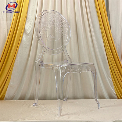 25.5 Inch Resin Chivari Chair Durable Material For Commercial