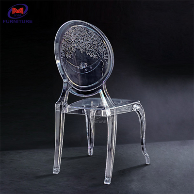 25.5 Inch Resin Chivari Chair Durable Material For Commercial