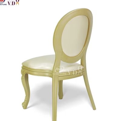 10Lbs PP Round Back Princess Chair With High Density Sponge Upholstery Assembly