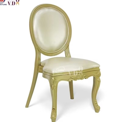 10Lbs PP Round Back Princess Chair With High Density Sponge Upholstery Assembly