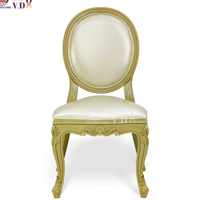 10Lbs PP Round Back Princess Chair With High Density Sponge Upholstery Assembly