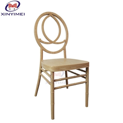 Fashionable Wedding Banquet Chairs Seven Pole Aluminum Metal Phoenix Bamboo