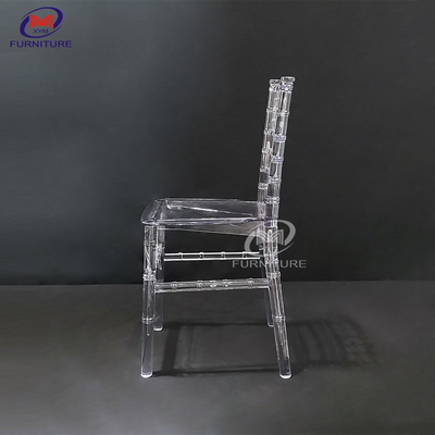 Kids Modern Transparent Acrylic Resin Chiavari Chairs Event Party 3KG