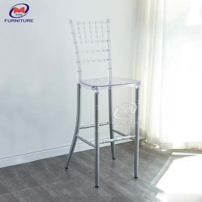 Modern 30 Inch Bar Stools Plastic Tiffany Counter Chairs With Backs