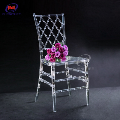800Lbs Weight Capacity Resin Chiavari Chair Stackable