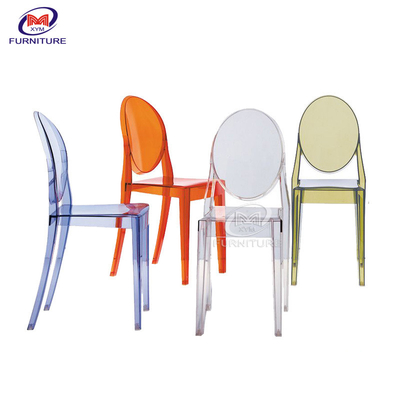 French Style Stackable Acrylic Tiffany Ghost Event Plastic Chair Resin chiavari Chair