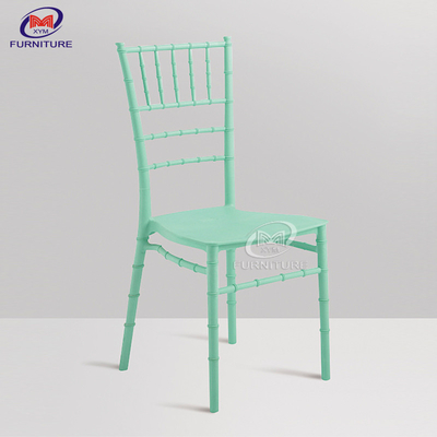 High Quality PP Material One-Piece Design Wedding  Plastic Chiavari Chair