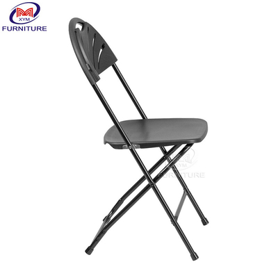 SGS Garden White Plastic Folding Chairs For Event Wedding Party