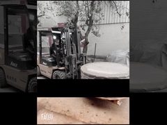 6 Foot Folding Round Hotel Banquet Table Dinner Wooden